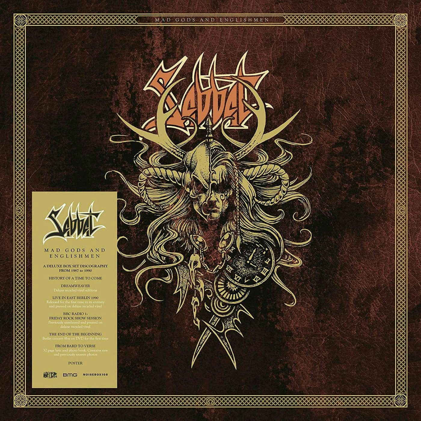 Sabbat Mad Gods and Englishmen (5LP/DVD) Vinyl Record